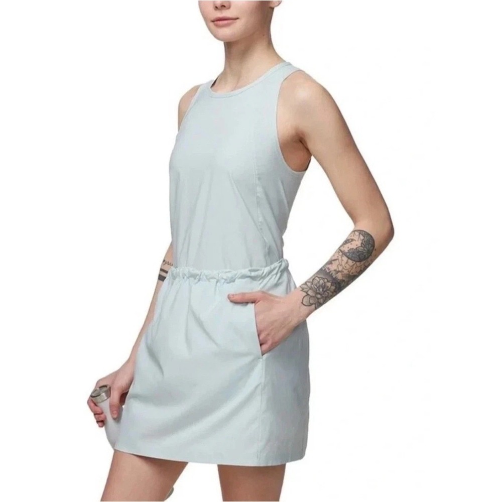 Arc'teryx Womens M Blue Active Hiking Pockets Sleeveless Contenta Mini Dress